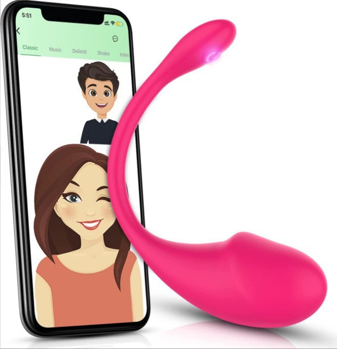 Ou Vibrator cu Control prin App – Masturbator Feminin, Waterproof + Gel Lubrifiant 25ml