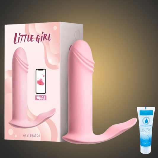Vibrator cu Aplicație Bluetooth,Senzație Intensă si Realistă + Gel Lubrifiant 25ml