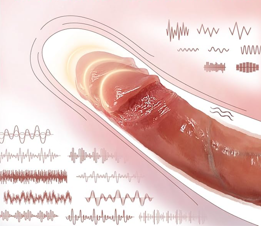 Dildo Vibrator telescopic electric din silicon – Stimulare intensă a punctului G pentru orgasme explozive, Control din telecomanda, Waterproof + Lubrifiant 25ml