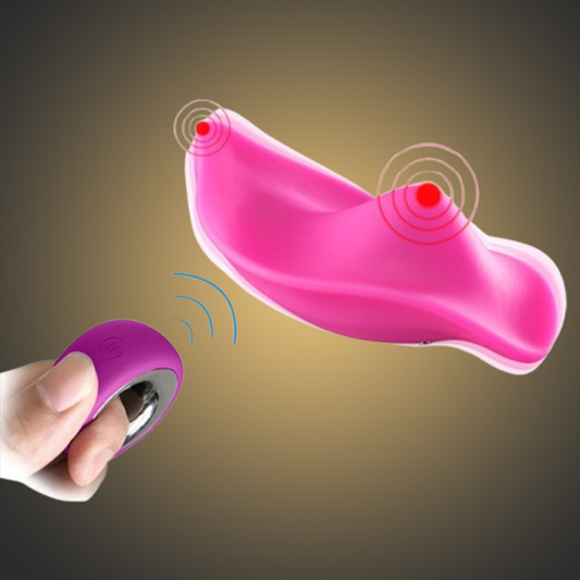 Vibrator Invizibil, Pozitionare pe Chilot, Silentios Stimulare Clitoris și Punctul G, Waterproof