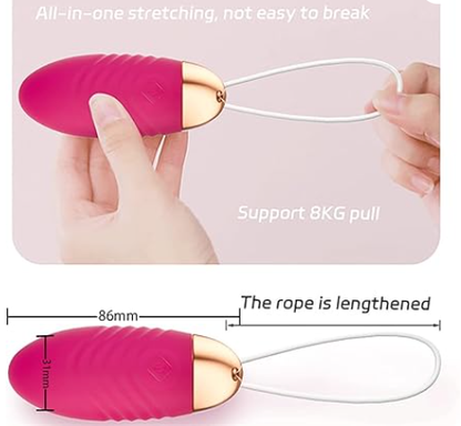 Ou Vibrator Wireless pentru Femei cu Telecomandă, Discret, Silentios, Waterproof