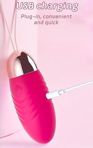 Ou Vibrator Wireless pentru Femei cu Telecomandă, Discret, Silentios, Waterproof